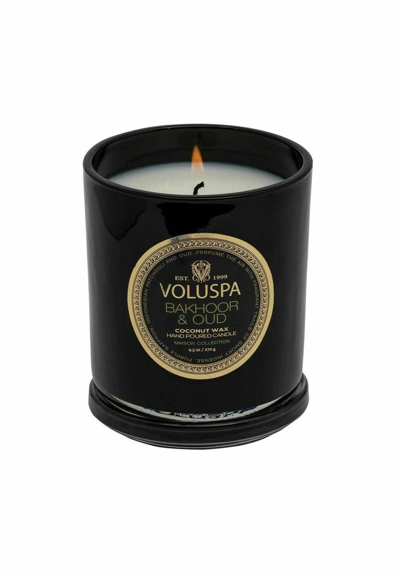 Voluspa - VOLUSPA BOXED CANDLE BAKHOOR & OUD 270G - Doftljus - transparent, Förstora