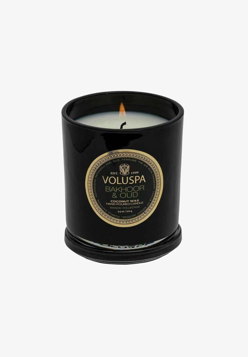 Voluspa - VOLUSPA BOXED CANDLE BAKHOOR & OUD 270G - Doftljus - transparent, Förstora