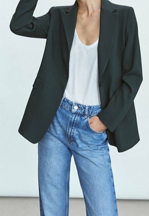 Halflange jas - green