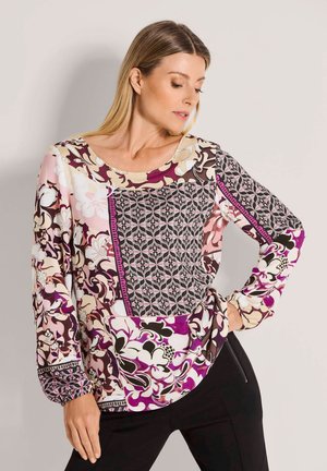 Bluse - rosé   patterned