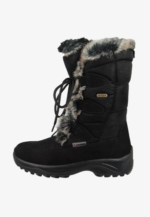 Tamaris 7606 RENATE LS TX OC DAMEN WINTERSTIEFEL WINTERBOOTS SPIKES SCHW - Winter boots - black
