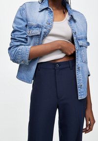 PULL&BEAR Trousers - blue