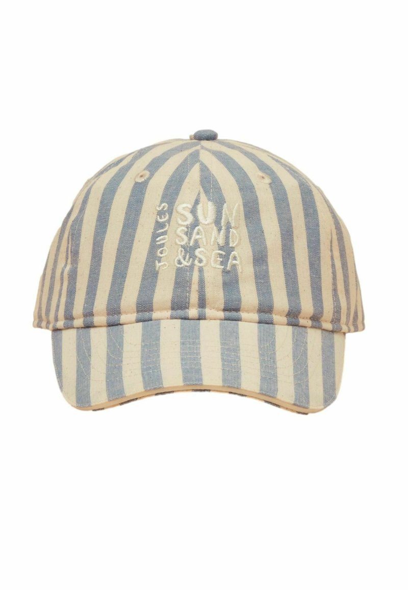 Joules KIDS DALEY BASEBALL CAP . - Cap - blue ecru stripe/blue - Zalando