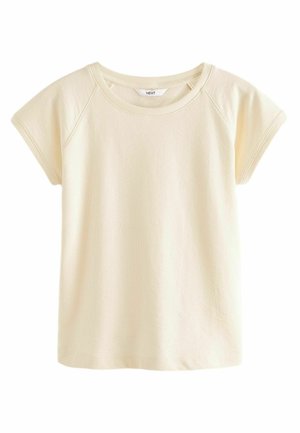 SHORT SLEEVE REGULAR FIT - T-shirt - bas - ecru