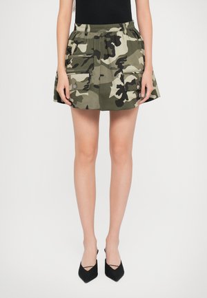 SAMAYA - Minifalda - khaki