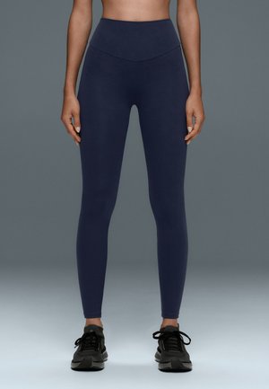 OYSHO, COMFORTLUX HIGH-RISE ANKLE-LENGTH - Leggings - royal blue