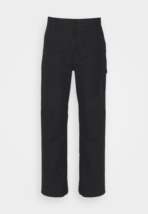 PIERCE PANT STRAIGHT - Kalhoty - black