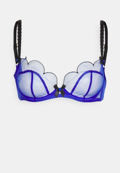 Agent Provocateur LORNA BRA - Liemenėlė su lankeliais - blue/black