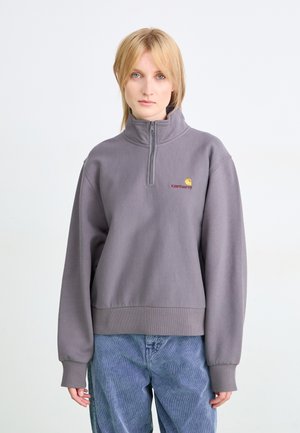 AMERICAN HIGH NECK - Sudadera - porphyry