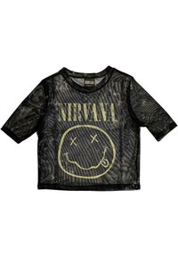 Paradiso Clothing NIRVANA SMILEY  - Print T-shirt - black