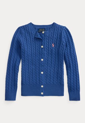 Polo Ralph Lauren, MINI-CABLE COTTON CARDIGAN 7-14Y - Cardigan - dusty azure