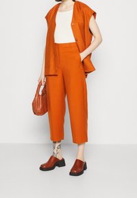 American Vintage Tygbyxor - dark brown