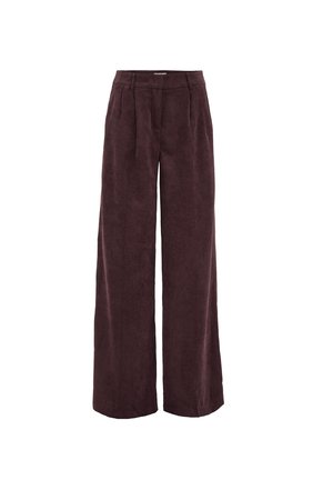 WE Fashion, Pantalon classique - aubergine