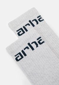 Carhartt WIP SOCKS UNISEX - Calcetines - ash heather/duck blue