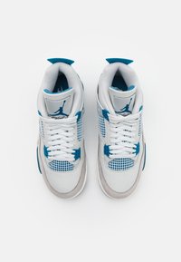 Jordan AIR JORDAN 4 RETRO  - Sneakers high - off white/military blue/neutral grey