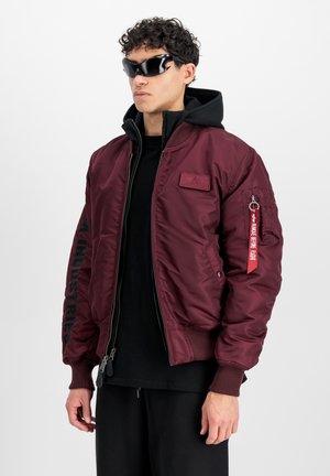 Übergangsjacke - dark cherry