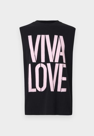 PRIDE MARC HUNDLEY GRAPHIC UNISEX  - T-shirts med print - black