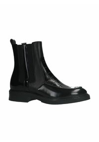 Manfield Bottines à plateau - schwarz