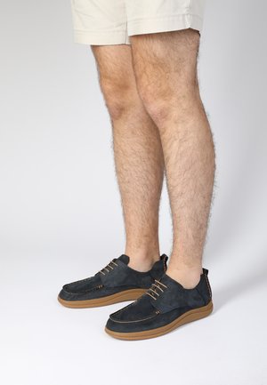 Casual lace-ups - royal blue