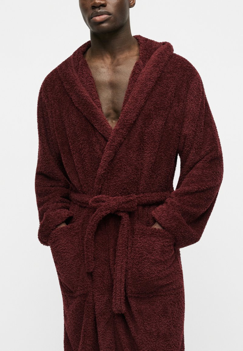 Pier One Dressing gown - bordeaux - Zalando Pier One Dressing gown - bordeaux - Zalando