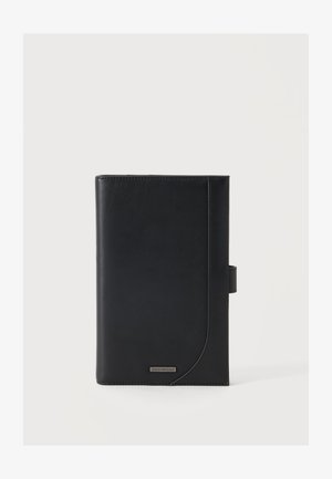 Emporio Armani, BLOCK NOTES HOLDER - Poznámkový blok - black beauty