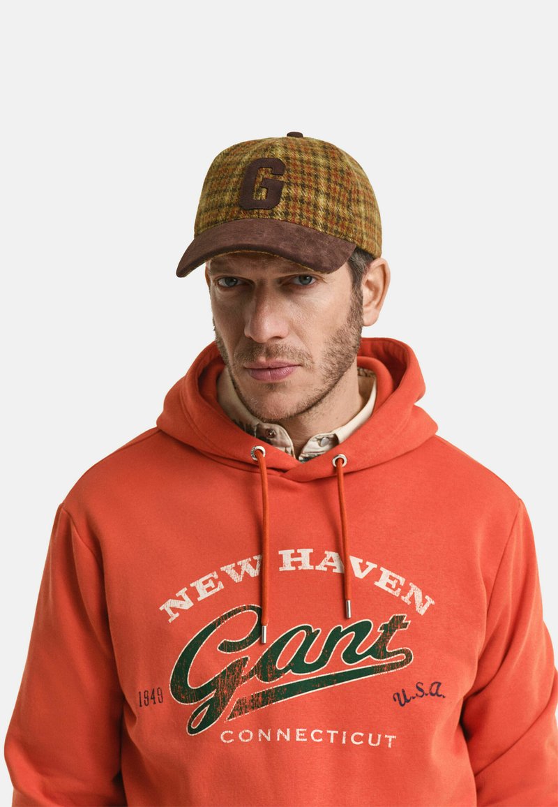 GANT CHECKED - Cap - peanut butter