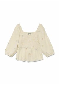 GESMOKTES VMRUPA - Bluza - birch