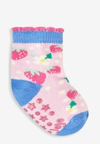 JoJo Maman Bébé 3-PACK FRUIT  - Zeķes - pink