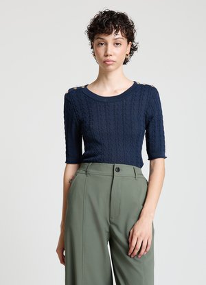 T-Shirt basic - blu notte