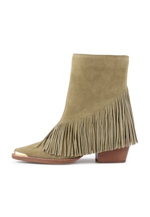 Bronx, Cowboy-/Bikerlaarsjes - khaki