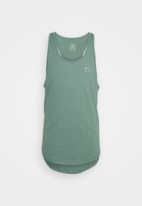 Não selecionado, steel green