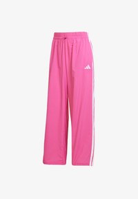 Unselected, semi lucid fuchsia white