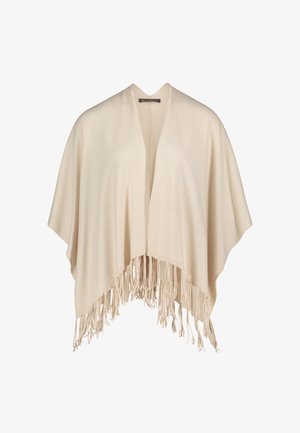 PONCHO - Cape - light beige melange