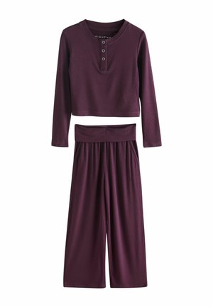 SET - Set lenjerie de noapte - burgundy red