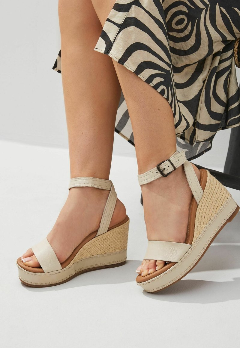Next FOREVER COMFORT - High Heel Sandalette - bone