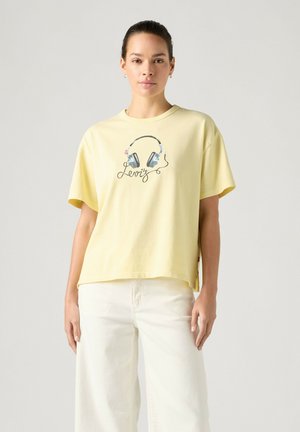 Levi's®, T-Shirt print - lse denim headphones coral blush