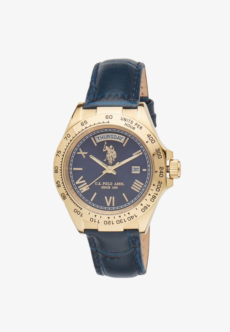 U.S. Polo Assn. COLTON - Uhr - yellow gold blue
