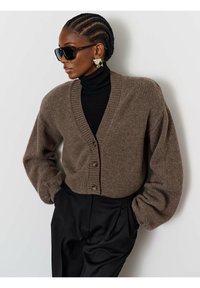 LA MANIA MARII - Kardigan - taupe