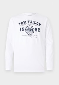 TOM TAILOR Camiseta de manga larga - white