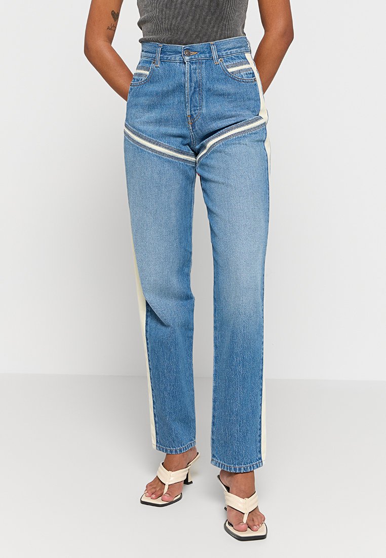 Diesel Straight leg jeans blauw Diesel Straight leg jeans blauw