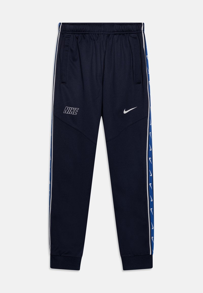 Nike Sportswear REPEAT - Teplákové kalhoty - obsidian/summit white