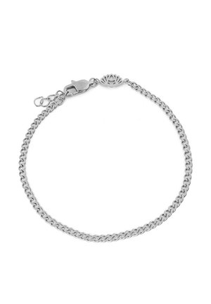 Akitsune VIA CUBAN KETTENGLIEDER S UNISEX - Pulsera - silver-coloured