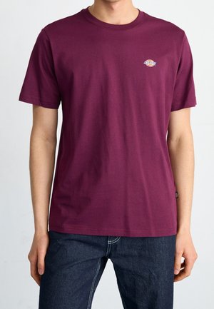 T-shirts basic - dark red