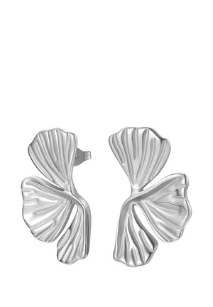 GINKGO LEAF - Ohrringe - silver-coloured