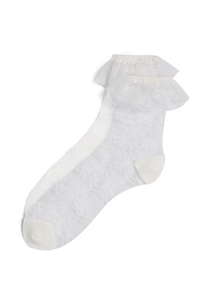 SIGNATURE RUFFLE (PACK OF 2) - Socken - cannoli cream