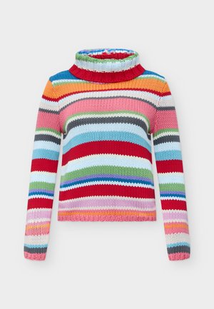 GAP, STRIPE TURTLE NECK - Pullover - happy