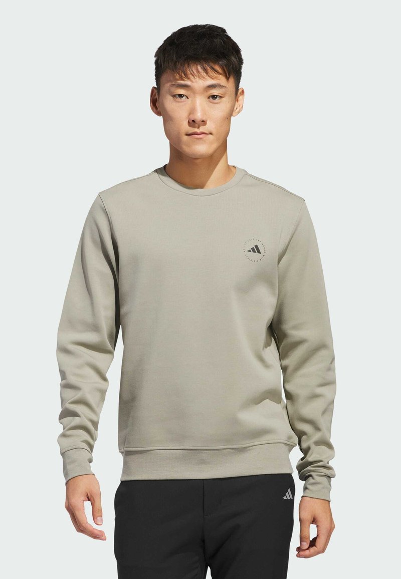 adidas Golf CREWNECK - Sudadera - cgreen