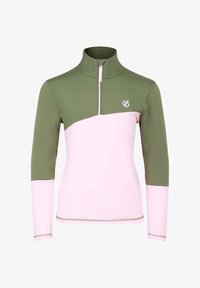 Ausgewählt, crystal rose olivine green