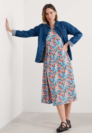 VERONICA - Jersey dress - multi/pastel garden chalk