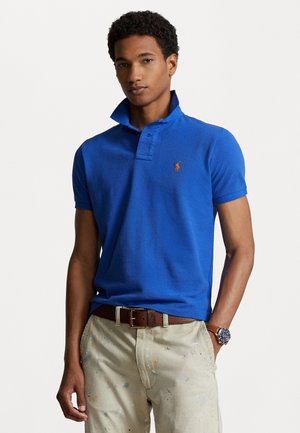 THE ICONIC MESH POLO SHIRT - Piké - new iris blue